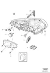 Volvo 31395909 Headlight Control Module. Fixed Price $521.34.
