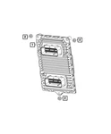 Genuine Mopar Engine Controller Module 68342095AB. Fixed Price $403.20.