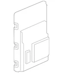 Genuine Audi Control Module 8W1-907-063-CN. Fixed Price $312.80.