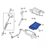 Genuine Ford 2021-2023 F-150 Engine Control Module (ecm) PL3Z-12A650-FDA. Fixed Price $436.58.