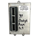 Oem 1997 Dodge Ram 1500 5.9L A/t Ecm Engine Computer 56040440AD. Fixed Price $74.99.