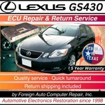 Repair & Return Of Your Lexus GS430 Ecu - Quick Quality Service, 5 Year Warranty. Fixed Price $225.00.
