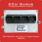2009 Jeep Liberty 3.7L Engine Computer P05187796 "vin Programmed" Ecm Pcm Ecu. Fixed Price $229.95.
