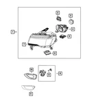 Genuine Mopar Headlamp Leveling Module Right 68209771AA. Fixed Price $241.45.