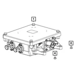 Mopar 68598673AE Power Distribution Center. Fixed Price $567.83.