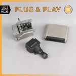 Mercedes R230 SL500 Ecu Engine Computer Eis Ignition Switch Key Shifter Set Oem. Fixed Price $377.65.