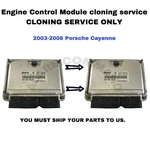 Pcm Ecm Ecu Engine Computer Clone Service For 2003-2006 Porsche Cayenne. Fixed Price $197.99.