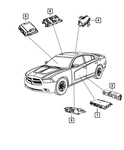 Genuine Mopar Body Controller Module 68226575AB. Fixed Price $322.00.