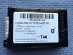 *updated Version* 2007-2009 Acura Mdx Hfl Hft Bluetooth Module 39770-STX-A011-M1. Fixed Price $99.95.