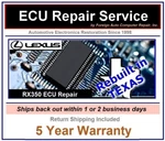 RX350 Ecu - Ecm Lexus Pcm Repair & Return Service W/ Year Warranty. Fixed Price $225.00.
