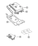 Genuine Mopar Engine Controller Module Remanufactured 68088880AE. Fixed Price $370.23.