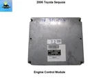 896610C741 2006 Toyota Sequoia 4X2 Engine Control Module Oem. Fixed Price $129.00.