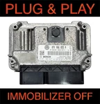 2009 Volkswagen Vw Jetta 2.5L Engine Computer Ecu Ecm 07K 906 055 Programmed. Fixed Price $404.43.
