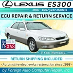 1992-1997 ES300 Lexus Ecu Repair Service Quick Turnaround 5 Year Warranty. Fixed Price $225.00.