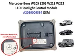 Mercedes-benz W205 S205 W213 W222 Led Headlight Control Module A2059009534 Oem. Fixed Price $120.00.
