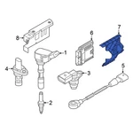 For Volkswagen Atlas 18-25 Engine Control Module Ecm Bracket. Fixed Price $42.35.