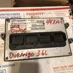 2013 Dodge Durango 3.6L Engine Control Computer Ecm Ecu P68170443AC. Fixed Price $99.99.