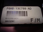 Ford Oem Body Control Module F6AZ-13C788-AE. Fixed Price $150.00.