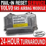 Volvo Srs Airbag Control Module *reset Repair Service. Fixed Price $69.99.