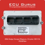 2006 CHARGER/MAGNUM/300 3.5L Engine Computer P05187064 "vin Programmed" Ecm Pcm. Fixed Price $159.95.