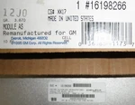 16198266 Ecm Engine Control Module Genuine Gm Computer 89-93 Century Grand Am. Fixed Price $171.87.