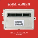 2001 Jeep Cherokee 4.0L At Engine Computer P56041801 "vin Programmed" Ecm Pcm. Fixed Price $319.95.