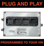 2012 Dodge Durango 3.6L Engine Computer Ecm Pcm Ecu 68111708 Vin Programmed. Fixed Price $148.87.