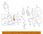 Gm Oem 10-20 Equinox Seats Tracks Driver Components-recline Motor 13578640. Fixed Price $79.84.