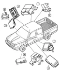 Genuine Mopar Front Control Module 56040640AJ. Fixed Price $764.09.