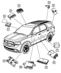 Genuine Mopar Body Controller Module 68354769AE. Fixed Price $358.93.
