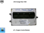 68065906AF 2012 Dodge Ram 1500 4.7L Engine Control Module Ecm Ecu Updated. Fixed Price $149.00.