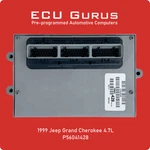 1999 Jeep Grand Cherokee 4.7L Engine Computer P56041428 "vin Programmed" Ecm Pcm. Fixed Price $319.95.
