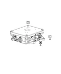 Genuine Mopar Power Distribution Center 68598673AE. Fixed Price $535.86.