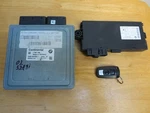 2008 Bmw 528I Engine Computer With Cas Module And Key, 7587166, Ecu ECM,5WK91131. Fixed Price $243.00.