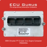 2005 Chrysler Pt Cruiser 2.4L Mt Engine Computer P05033516 "vin Programmed" Ecm. Fixed Price $359.95.