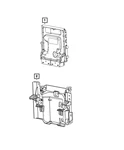 Genuine Mopar Engine Controller Module 68599223AD. Fixed Price $237.39.