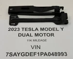 2017-2024 Tesla Model Y/3 Battery Hold Down Strap Clamp Bracket Oem 1534346-00-B. Fixed Price $28.00.