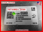 2016,MALIBU,CRUZE,CT6,ECM,ENGINE Control MODULE,12675580. Fixed Price $38.60.