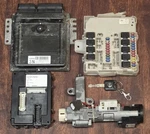 04-06 Nissan Titan Ecm Ipdm Bcm Ignition Switch Key & Immobilizer Oem MEC83-690. Fixed Price $300.00.