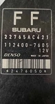 22765AC421 Subaru Impreza 2012 Ecu Ecm Computer. Fixed Price $28.00.