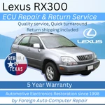 Repair & Return Of Your Lexus RX300 Ecu - Quick Quality Service, 5 Year Warranty. Fixed Price $225.00.