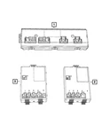 Genuine Mopar Heated Seat Module 68530208AC. Fixed Price $106.59.