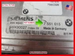 2006,BMW X5, Dme,ecm,engine Computer Control MODULE,12147551615,7551615. Fixed Price $57.80.