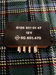 Genuine Mercedes Benz Heated Seat Relay Pn 126 821 / Sg 601.470. Fixed Price $20.00.
