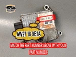 Mazda CX-9 3.7 V6 2008 2010 Awd Transmission Control Module Tcm AW27 18 9E1A. Fixed Price $78.65.