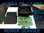 2008-2017 Honda Vsa Abs Brake Control Module -repair Service-. Fixed Price $140.00.
