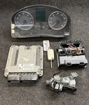 2007 2008 Vw Eos 2.0TFSI Bpy A/t Key Ecu Set Instrument Cluster Lock Cylinder. Fixed Price $279.30.