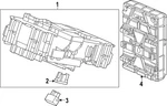 Genuine Honda Body Control Module 38809-3B2-A22. Fixed Price $261.74.