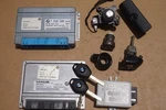 2004 Bmw 330CI 3.0L Dme Kit MS45.1 7532142 Two Key Ignition Cylinder & Door Lock. Fixed Price $375.00.