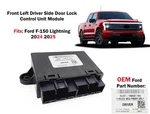 2024 2025 Ford F150 Lightning Driver Door Lock Control Unit Module NU5Z14B291AD. Fixed Price $50.00.